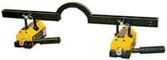 Mag-Mate - 400 Lb Load Capacity, Permanent Neo-Lift Magnet - 9" High x 4-1/2" Wide, 2 Poles, For Use with Flats - Exact Tool & Supply