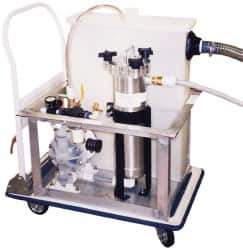 Made in USA - 0.5 CFM Air Input Rate, 40 to 125°F Max, Coolant Aerator - 180 GPH Oil Removal Capacity, Use with 1 to 10 Sumps to 400 Gallons - Exact Tool & Supply
