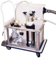 Made in USA - 0.5 CFM Air Input Rate, 40 to 125°F Max, Coolant Aerator - 180 GPH Oil Removal Capacity, Use with 1 to 10 Sumps to 400 Gallons - Exact Tool & Supply