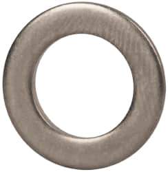 Made in USA - 3/8" Screw, Grade AN960 Stainless Steel Standard Flat Washer - 0.39" ID x 5/8" OD, 0.063" Thick, Passivated Finish, Meets Military Specifications - Exact Tool & Supply