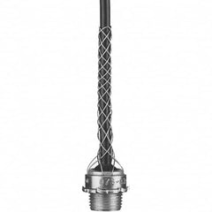 Hubbell Wiring Device-Kellems - 0.24 to 0.32" Dust-tight Straight Strain Relief Cord Grip - Exact Tool & Supply