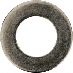 Made in USA - 9/16" Screw, Grade AN960 Stainless Steel Standard Flat Washer - 0.578" ID x 1.062" OD, 0.063" Thick, Passivated Finish, Meets Military Specifications - Exact Tool & Supply