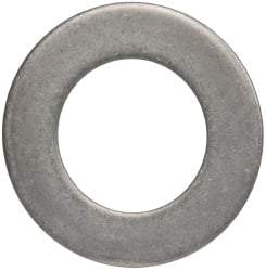 Made in USA - 1" Screw, Grade AN960 Stainless Steel Standard Flat Washer - 1.015" ID x 1-3/4" OD, 0.09" Thick, Passivated Finish, Meets Military Specifications - Exact Tool & Supply