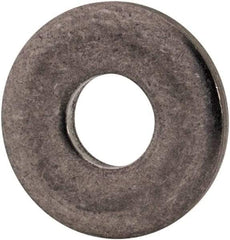 Made in USA - #2 Screw, Grade AN960 Stainless Steel Standard Flat Washer - 0.099" ID x 1/4" OD, 0.032" Thick, Passivated Finish, Meets Military Specifications - Exact Tool & Supply