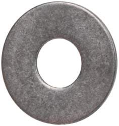 Made in USA - #6L Screw, Grade AN960 Stainless Steel Standard Flat Washer - 0.149" ID x 3/8" OD, 0.032" Thick, Passivated Finish, Meets Military Specifications - Exact Tool & Supply