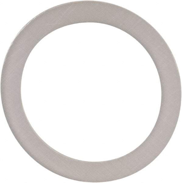 Made in USA - 1/2" Screw, Grade 6/6 Nylon Standard Flat Washer - 9/16" ID x 3/4" OD, 0.031" Thick, Plain Finish - Exact Tool & Supply