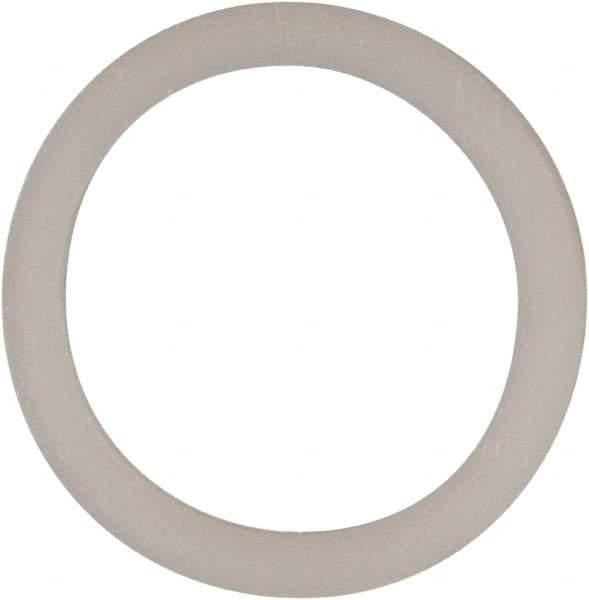 Made in USA - 5/8" Screw, Grade 6/6 Nylon Standard Flat Washer - 5/8" ID x 0.813" OD, 0.062" Thick, Plain Finish - Exact Tool & Supply