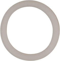 Made in USA - 5/8" Screw, Grade 6/6 Nylon Standard Flat Washer - 5/8" ID x 0.813" OD, 0.062" Thick, Plain Finish - Exact Tool & Supply