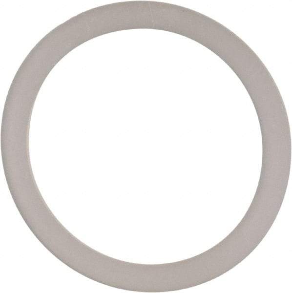 Made in USA - 5/8" Screw, Grade 6/6 Nylon Standard Flat Washer - 11/16" ID x 7/8" OD, 0.031" Thick, Plain Finish - Exact Tool & Supply