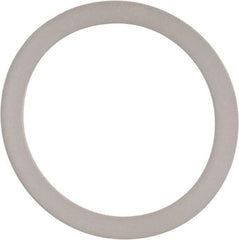 Made in USA - 5/8" Screw, Grade 6/6 Nylon Standard Flat Washer - 11/16" ID x 7/8" OD, 0.031" Thick, Plain Finish - Exact Tool & Supply