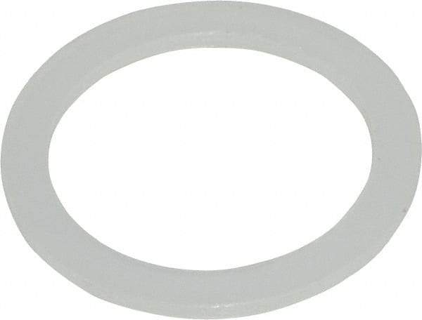 Made in USA - 7/8" Screw, Grade 6/6 Nylon Standard Flat Washer - 7/8" ID x 1-1/8" OD, 0.062" Thick, Plain Finish - Exact Tool & Supply