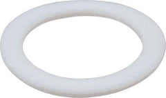 Made in USA - 1/2" Screw, PTFE Standard Flat Washer - 1/2" ID x 0.688" OD, 0.031" Thick, Plain Finish - Exact Tool & Supply