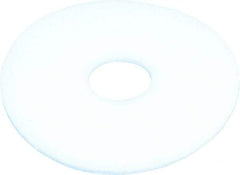 Made in USA - #8 Screw, PTFE Standard Flat Washer - 0.197" ID x 3/4" OD, 0.031" Thick, Plain Finish - Exact Tool & Supply