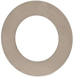 Made in USA - 0.012" Thick, 0.38" Inside x 5/8" OD, Round Shim - 5/16" Screw, Uncoated 302/304 Stainless Steel - Exact Tool & Supply