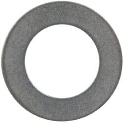 Made in USA - 0.004" Thick, 0.38" Inside x 5/8" OD, Round Shim - 5/16" Screw, Uncoated 302/304 Stainless Steel - Exact Tool & Supply