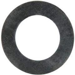 Made in USA - 0.008" Thick, 0.38" Inside x 5/8" OD, Round Shim - 5/16" Screw, Uncoated 302/304 Stainless Steel - Exact Tool & Supply