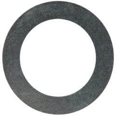 Made in USA - 0.001" Thick, 0.505" Inside x 3/4" OD, Round Shim - 7/16" Screw, Uncoated 302/304 Stainless Steel - Exact Tool & Supply