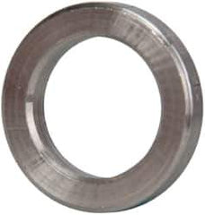 Made in USA - 1/8" Thick, 0.505" Inside x 3/4" OD, Round Shim - 7/16" Screw, Uncoated 300 Stainless Steel - Exact Tool & Supply