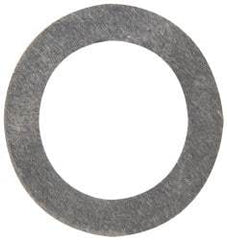 Made in USA - 0.002" Thick, 0.505" Inside x 3/4" OD, Round Shim - 7/16" Screw, Uncoated 302/304 Stainless Steel - Exact Tool & Supply
