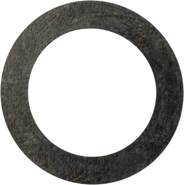 Made in USA - 0.004" Thick, 0.505" Inside x 3/4" OD, Round Shim - 7/16" Screw, Uncoated 302/304 Stainless Steel - Exact Tool & Supply