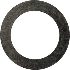 Made in USA - 0.004" Thick, 0.505" Inside x 3/4" OD, Round Shim - 7/16" Screw, Uncoated 302/304 Stainless Steel - Exact Tool & Supply