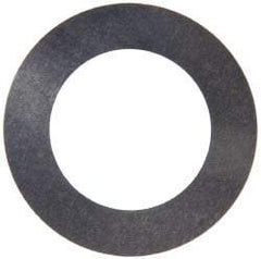 Made in USA - 0.001" Thick, 0.63" Inside x 1" OD, Round Shim - 9/16" Screw, Uncoated 302/304 Stainless Steel - Exact Tool & Supply