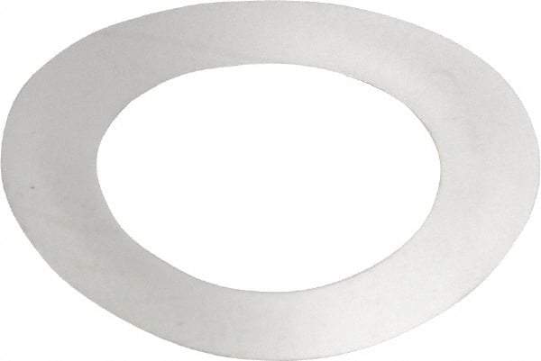 Made in USA - 0.003" Thick, 0.63" Inside x 1" OD, Round Shim - 9/16" Screw, Uncoated 302/304 Stainless Steel - Exact Tool & Supply