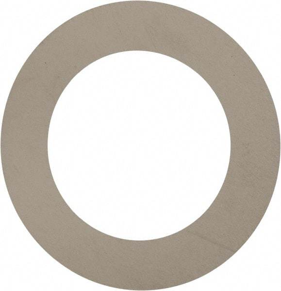 Made in USA - 0.002" Thick, 7/8" Inside x 1-3/8" OD, Round Shim - 3/4" Screw, Uncoated 302/304 Stainless Steel - Exact Tool & Supply