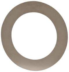 Made in USA - 0.001" Thick, 1" Inside x 1-1/2" OD, Round Shim - 7/8" Screw, Uncoated 302/304 Stainless Steel - Exact Tool & Supply