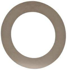Made in USA - 0.001" Thick, 1" Inside x 1-1/2" OD, Round Shim - 7/8" Screw, Uncoated 302/304 Stainless Steel - Exact Tool & Supply