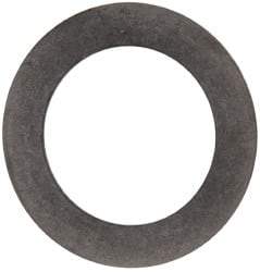 Made in USA - 0.024" Thick, 1" Inside x 1-1/2" OD, Round Shim - 7/8" Screw, Uncoated 302/304 Stainless Steel - Exact Tool & Supply