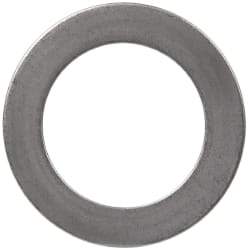 Made in USA - 0.03" Thick, 1" Inside x 1-1/2" OD, Round Shim - 7/8" Screw, Uncoated 302/304 Stainless Steel - Exact Tool & Supply