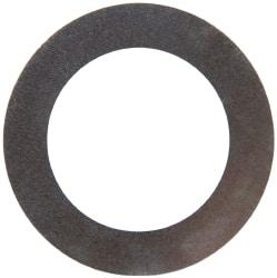 Made in USA - 0.004" Thick, 1" Inside x 1-1/2" OD, Round Shim - 7/8" Screw, Uncoated 302/304 Stainless Steel - Exact Tool & Supply