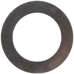 Made in USA - 0.004" Thick, 1" Inside x 1-1/2" OD, Round Shim - 7/8" Screw, Uncoated 302/304 Stainless Steel - Exact Tool & Supply