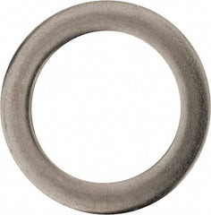 Made in USA - 1/8" Thick, 1-1/8" Inside x 1-5/8" OD, Round Shim - Uncoated 302/304 Stainless Steel - Exact Tool & Supply