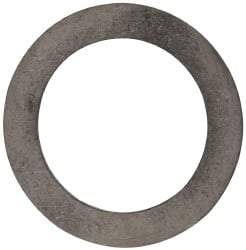 Made in USA - 0.03" Thick, 1-1/8" Inside x 1-5/8" OD, Round Shim - Uncoated 302/304 Stainless Steel - Exact Tool & Supply