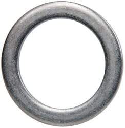 Made in USA - 1/8" Thick, 1-1/4" Inside x 1-3/4" OD, Round Shim - Uncoated 302/304 Stainless Steel - Exact Tool & Supply