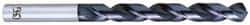OSG - 12.49934mm 120° Vanadium High Speed Steel Jobber Drill - TiCN Finish, Right Hand Cut, Spiral Flute, Straight Shank, 151mm OAL, Standard Point - Exact Tool & Supply