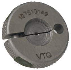 Vermont Gage - M10.0x1.5 No Go Single Ring Thread Gage - Class 6G, Tool Steel, NIST Traceability Certification Included - Exact Tool & Supply