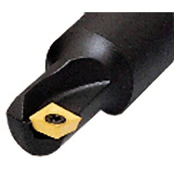 Iscar - 25mm Cut Diam, 5.8mm Max Depth of Cut, 20mm Shank Diam, 120mm OAL, Indexable Square Shoulder End Mill - Cylindrical Shank, 90° Lead Angle, Series Heliquad - Exact Tool & Supply
