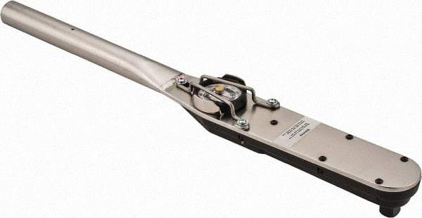 Proto - 3/4" Drive Dial Torque Wrench - 350 Ft/Lb Torque, 27-7/8" OAL, 10 Ft/Lb Graduation, Fixed Head - Exact Tool & Supply