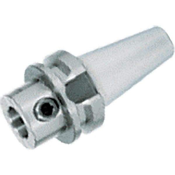 Iscar - CF4 System Size, BT50 Taper, Modular Tool Holding System Adapter - 115mm Projection, 1-3/4" Body Diam, Through Coolant - Exact Tool & Supply