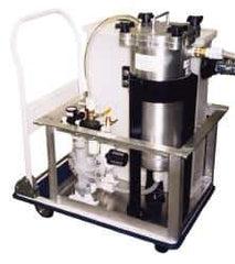 Made in USA - 0.5 CFM Air Input Rate, 40 to 125°F Max, Coolant Aerator - 180 GPH Oil Removal Capacity, Use with 1 to 10 Sumps to 400 Gallons - Exact Tool & Supply