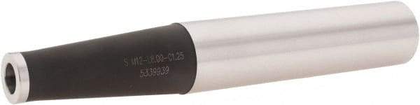 Iscar - FlexFit 1-1/4" Straight Shank Milling Tip Insert Holder & Shank - M12 Neck Thread, 8" OAL, S M Tool Holder - Exact Tool & Supply