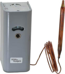 White-Rodgers - Refrigeration Temperature Controls Capillary Length: 5 Ft. Differential: Adjustable 3.5 to 40 F - Exact Tool & Supply