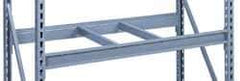 Tennsco - 2,150 Lb Capacity Bulk Storage Shelf Beam Kit - 96" Wide x 3-5/8" High x 48" Deep x 1-1/2" Thick, Medium Gray - Exact Tool & Supply