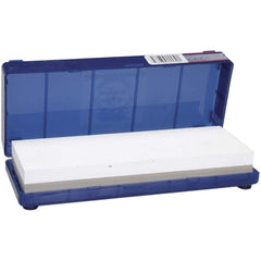 Norton - Sharpening Stones; Stone Material: Synthetic Ruby ; Overall Width/Diameter (Inch): 3 ; Overall Length (Inch): 8 ; Overall Thickness (Inch): 1 ; Grade: Fine ; Shape: Rectangle - Exact Tool & Supply