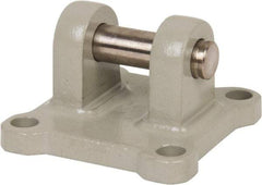 SMC PNEUMATICS - Air Cylinder Double Clevis - For 1-1/2" Air Cylinders, Use with NCQ2 Air Cylinders - Exact Tool & Supply