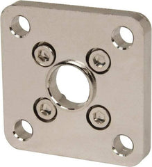 SMC PNEUMATICS - Air Cylinder Flange Mount - For 1-1/4" Air Cylinders, Use with NCGF/G - Exact Tool & Supply