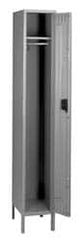 Tennsco - 1 Door, 1 Tier, Locker - Exact Tool & Supply